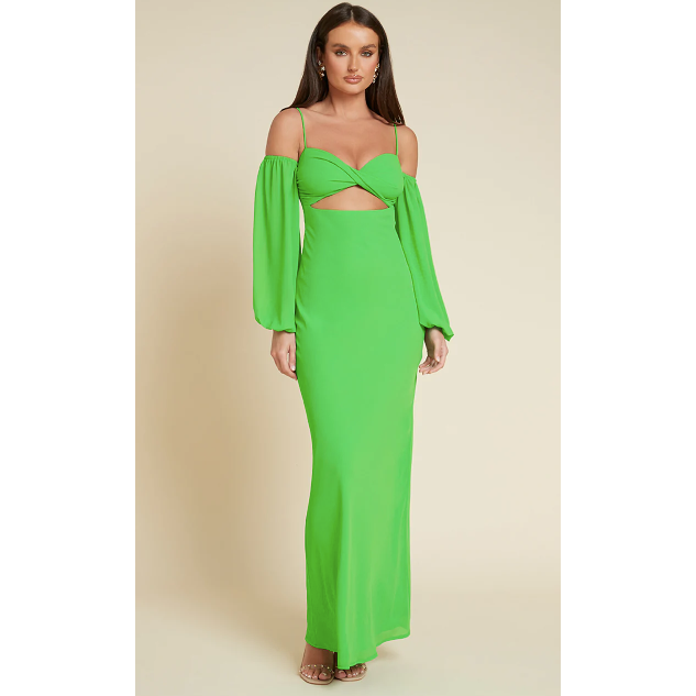 NWT! RNWY Sydney Skaikru dress apple green sz S