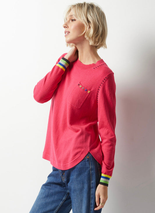 Zaket & Plover Handwork Curve Sweater sz S