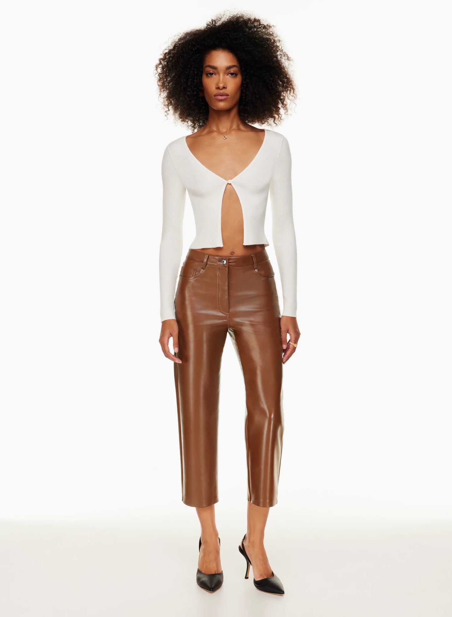 Wilfred
The Melina™ Cropped Pant sz 6 in Cognac