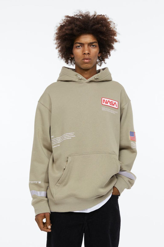 H&M NASA Relaxed Fit Hoodie sz XXL