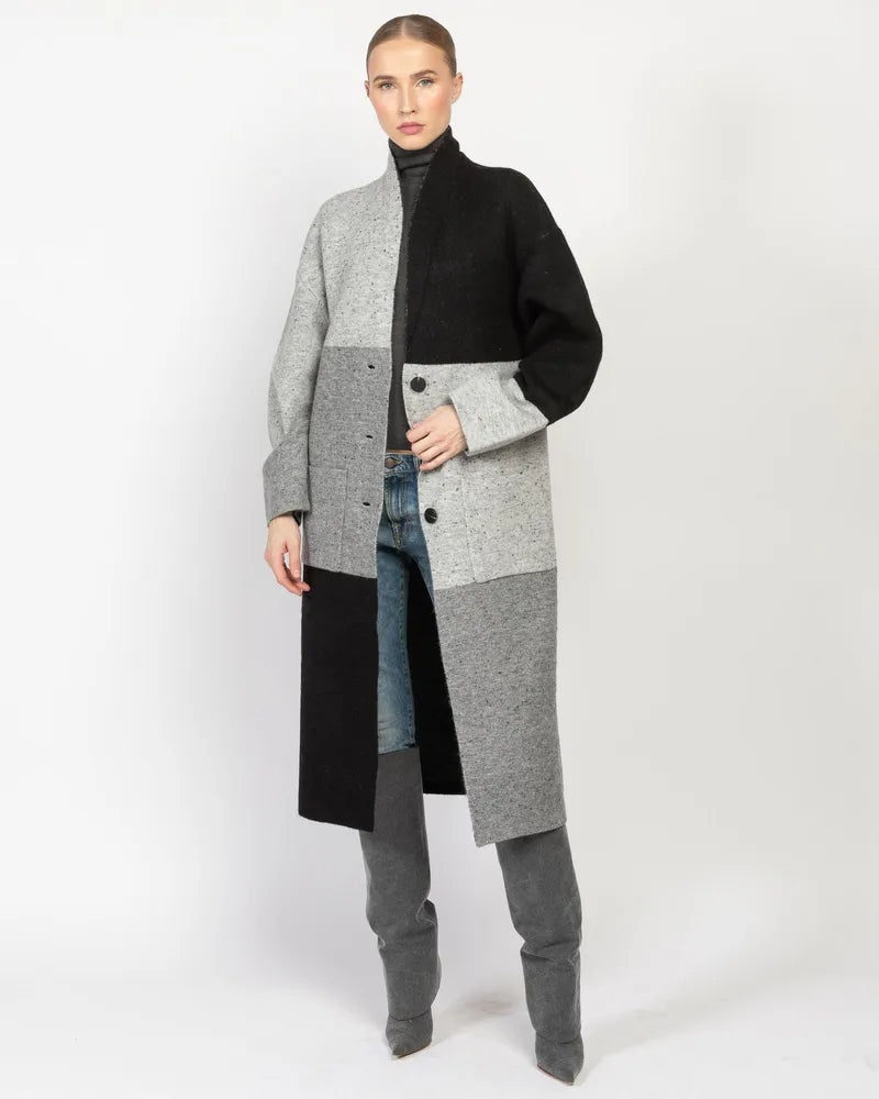 Holt Renfrew LINE Jetta Oversized Knit Jacket Fits XS-Lrg.