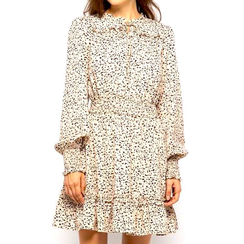 NWT!! &Merci long sleeve mini dress sz M.