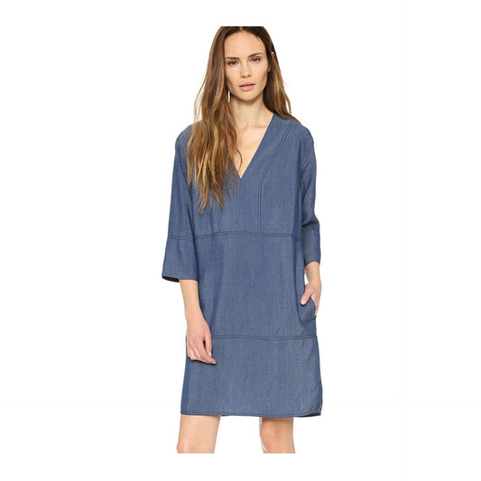 Vince Chambray Shift dress sz XS