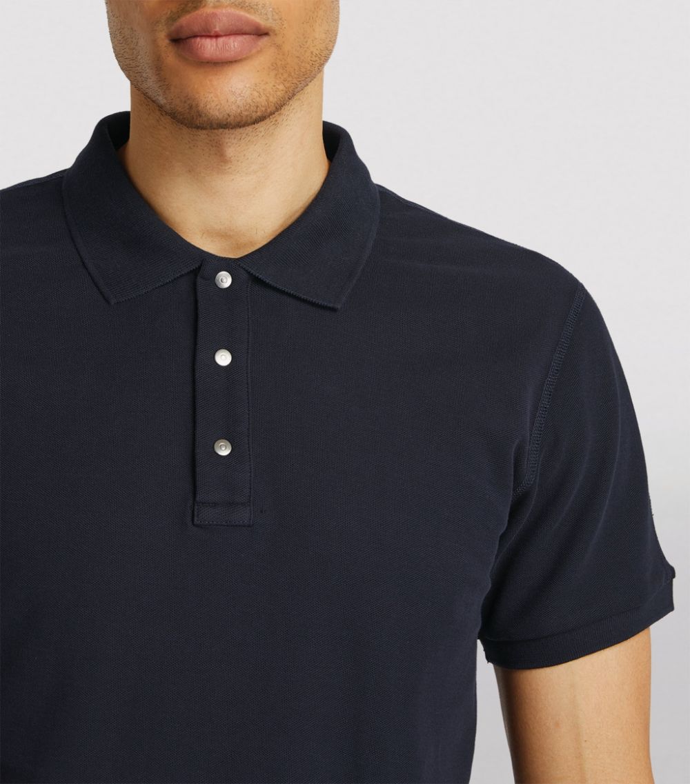 Reigning Champ navy Athletic Pique Polo sz XL