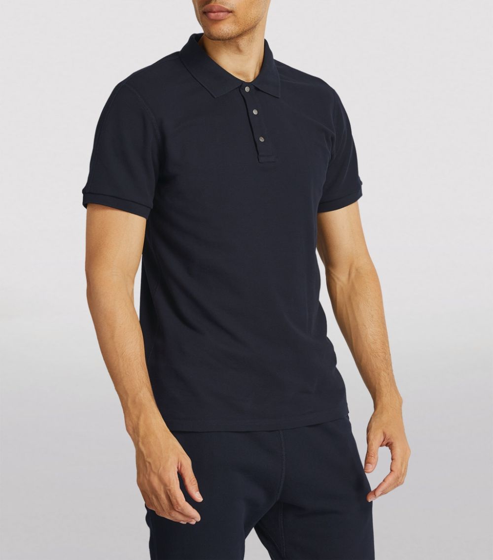 Reigning Champ navy Athletic Pique Polo sz XL