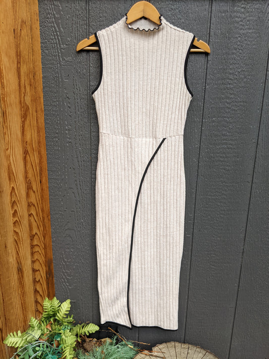 No tags soft ribbed stretch midi dress. Fits S/M