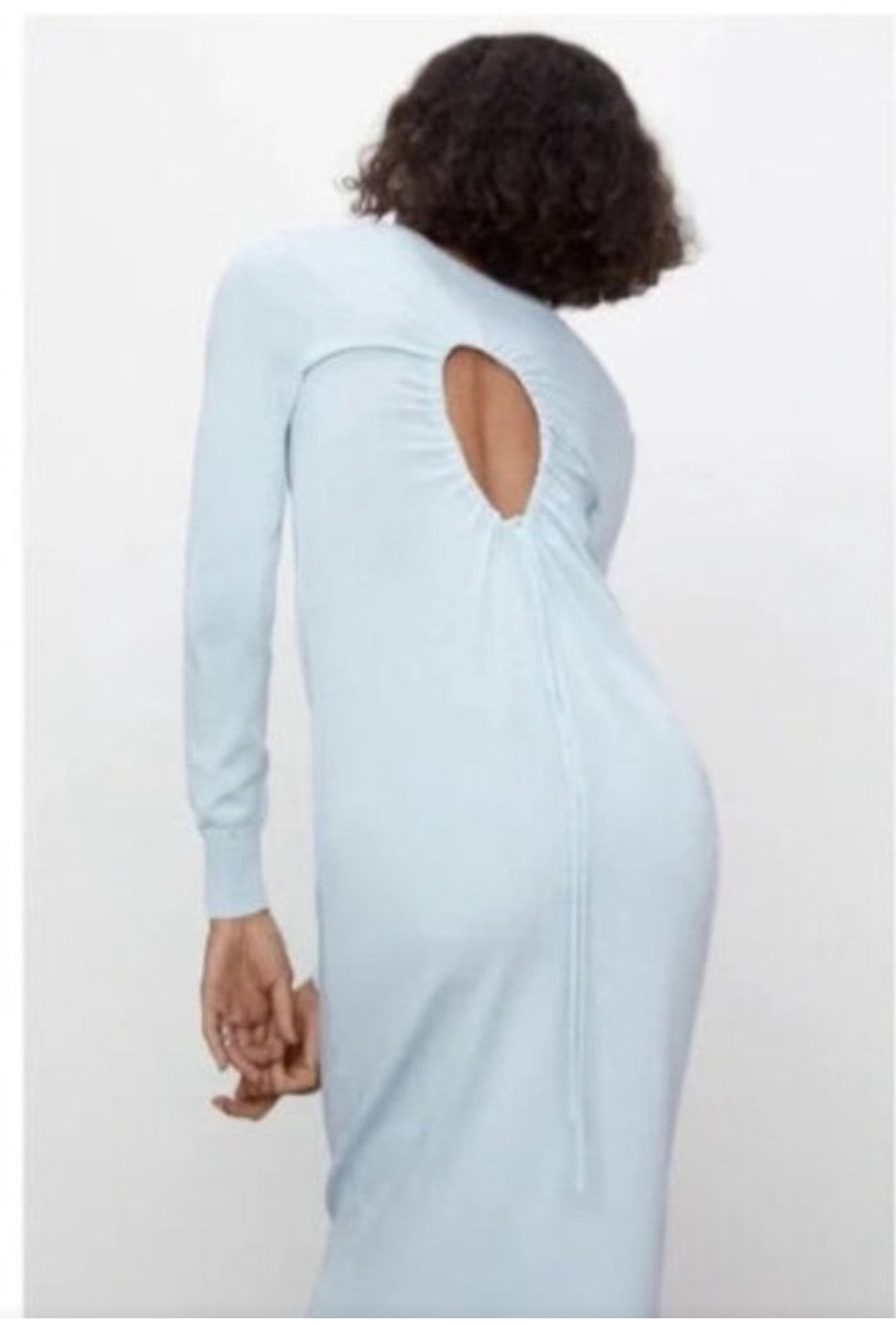 Zara back vent dress sz Lrg
