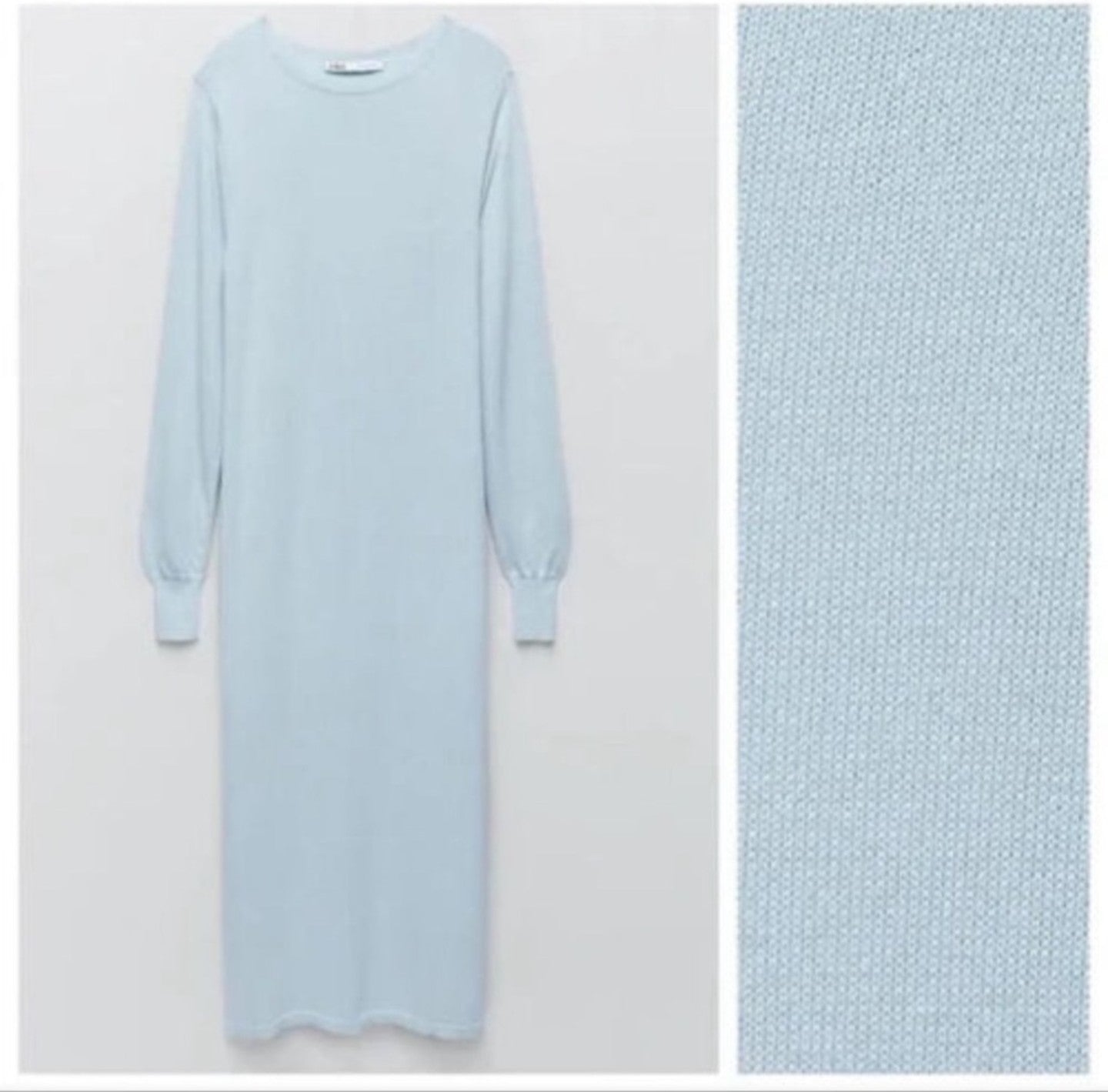 Zara back vent dress sz Lrg