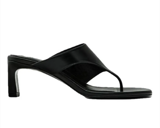 Massimo Dutti nappa leather sandals sz 39