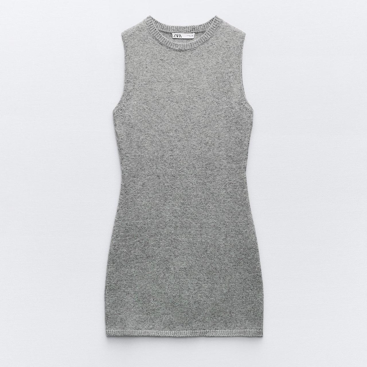 Zara sleeveless sweater dress sz M