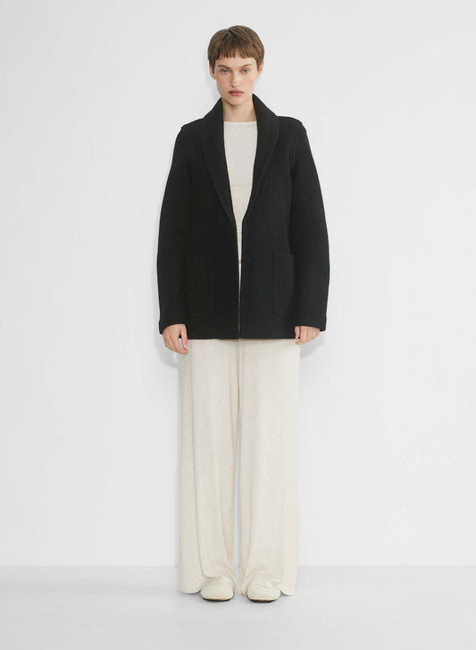 Group Babaton "Elongated Merino Wool Shawl Jacket" sz XS (relaxed)