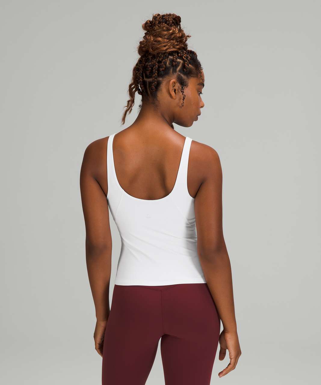 Lululemon Align Waist-Length Tank Top white sz 4