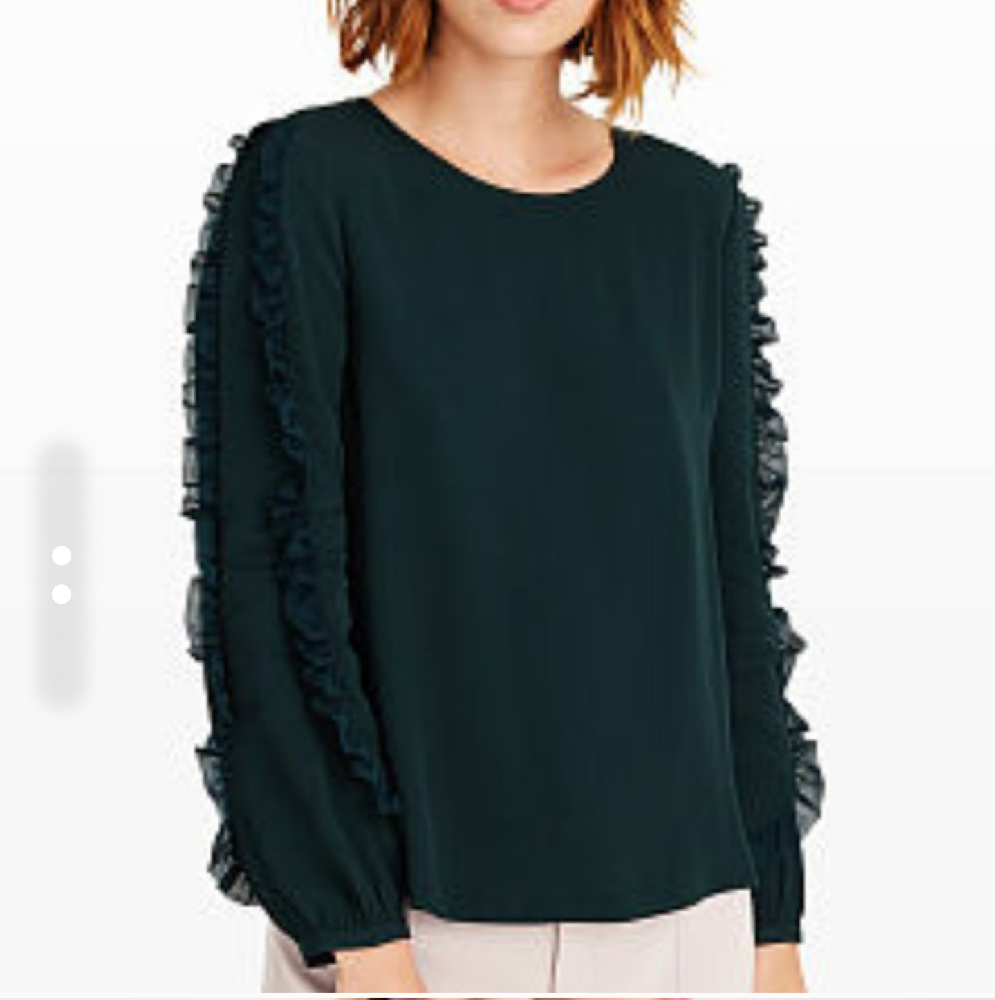 Club Monaco Evangah top black sz S