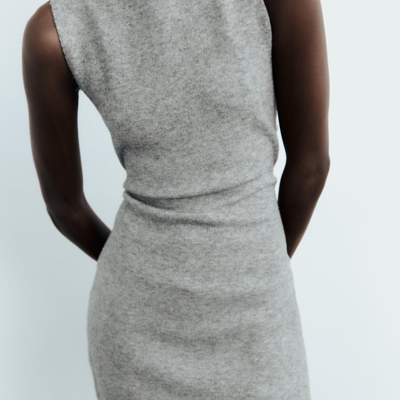 Zara sleeveless sweater dress sz M