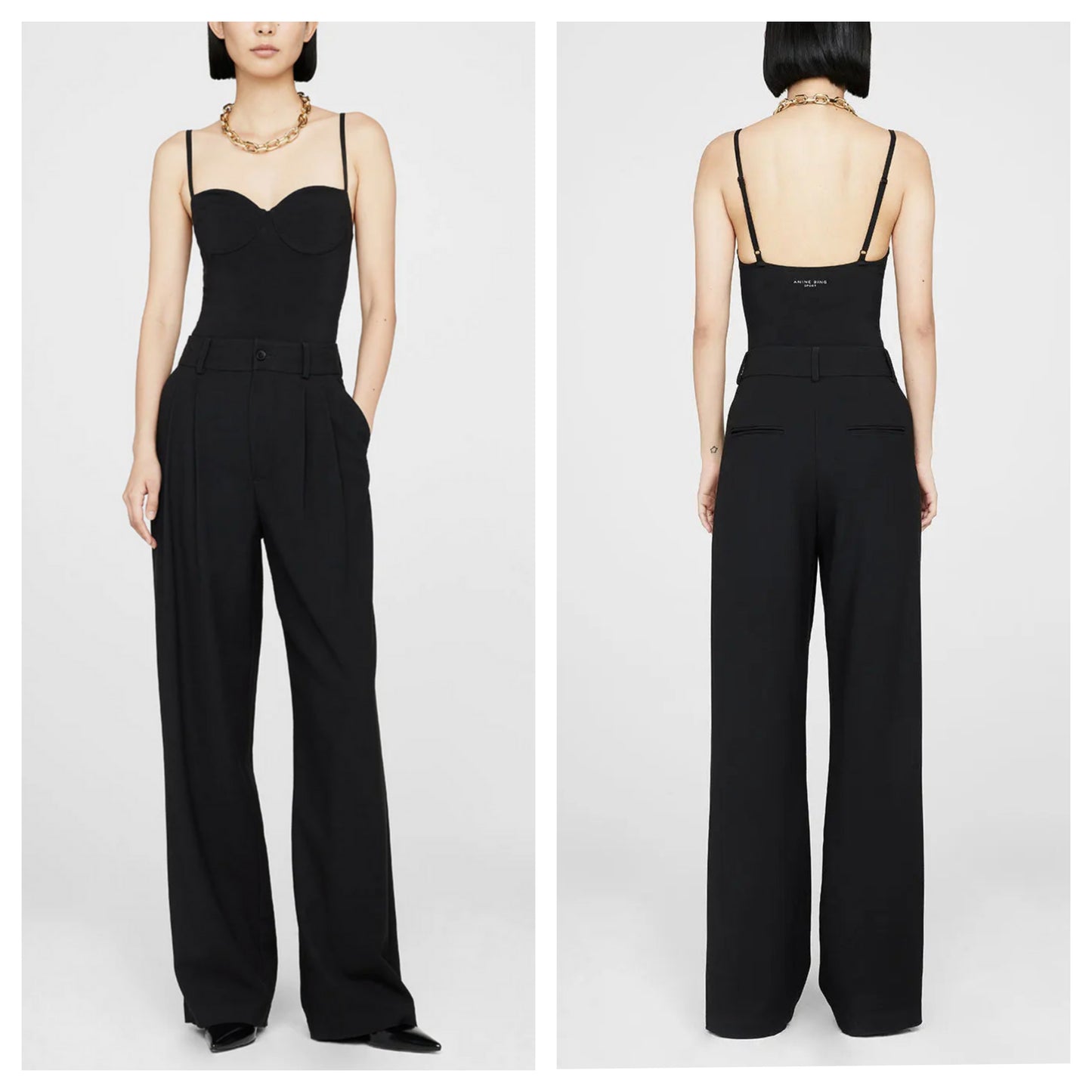 ANINE BING Carrie Pant sz 38 (US 8/28)