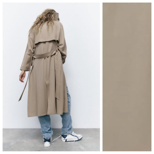 NWT! Zara flowy trench sz S