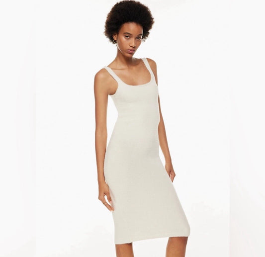 Wilfred Free Hush Knit Ribbed Tank Dress sz M