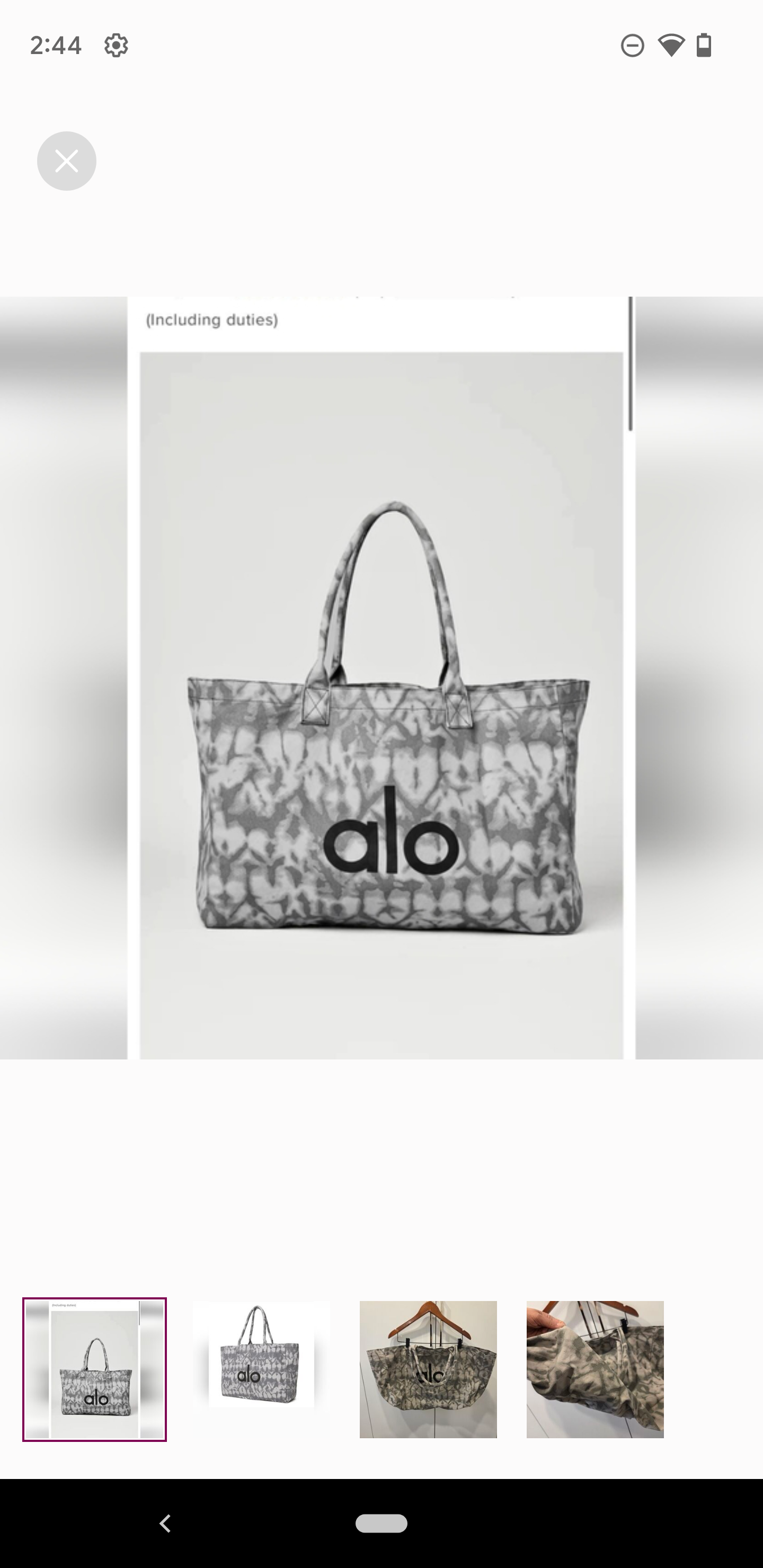New! Alo Yoga Shopper Tote