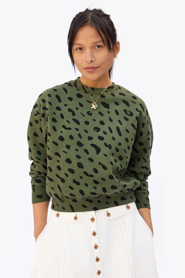 New! Clare V "Le Drop" Sweatshirt sz XS 