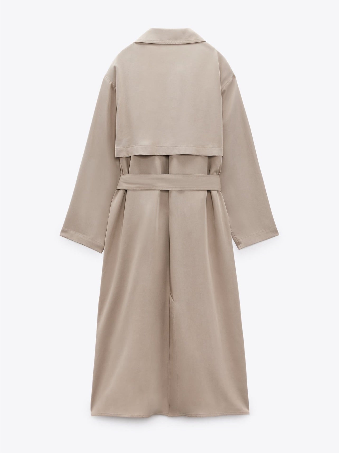 NWT! Zara flowy trench sz S