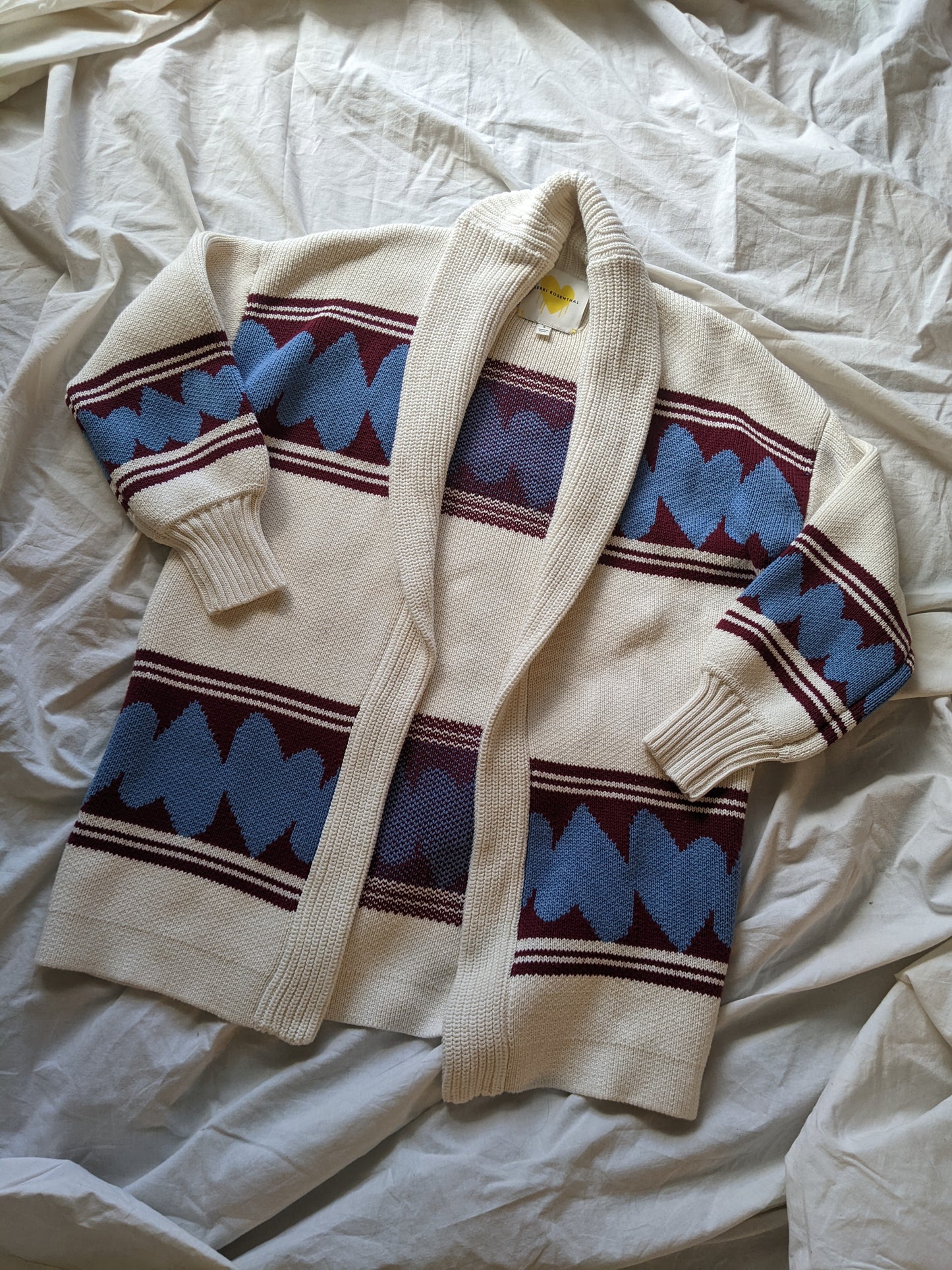 New! KERRI ROSENTHAL "Short Takeaway Cardigan" sz S