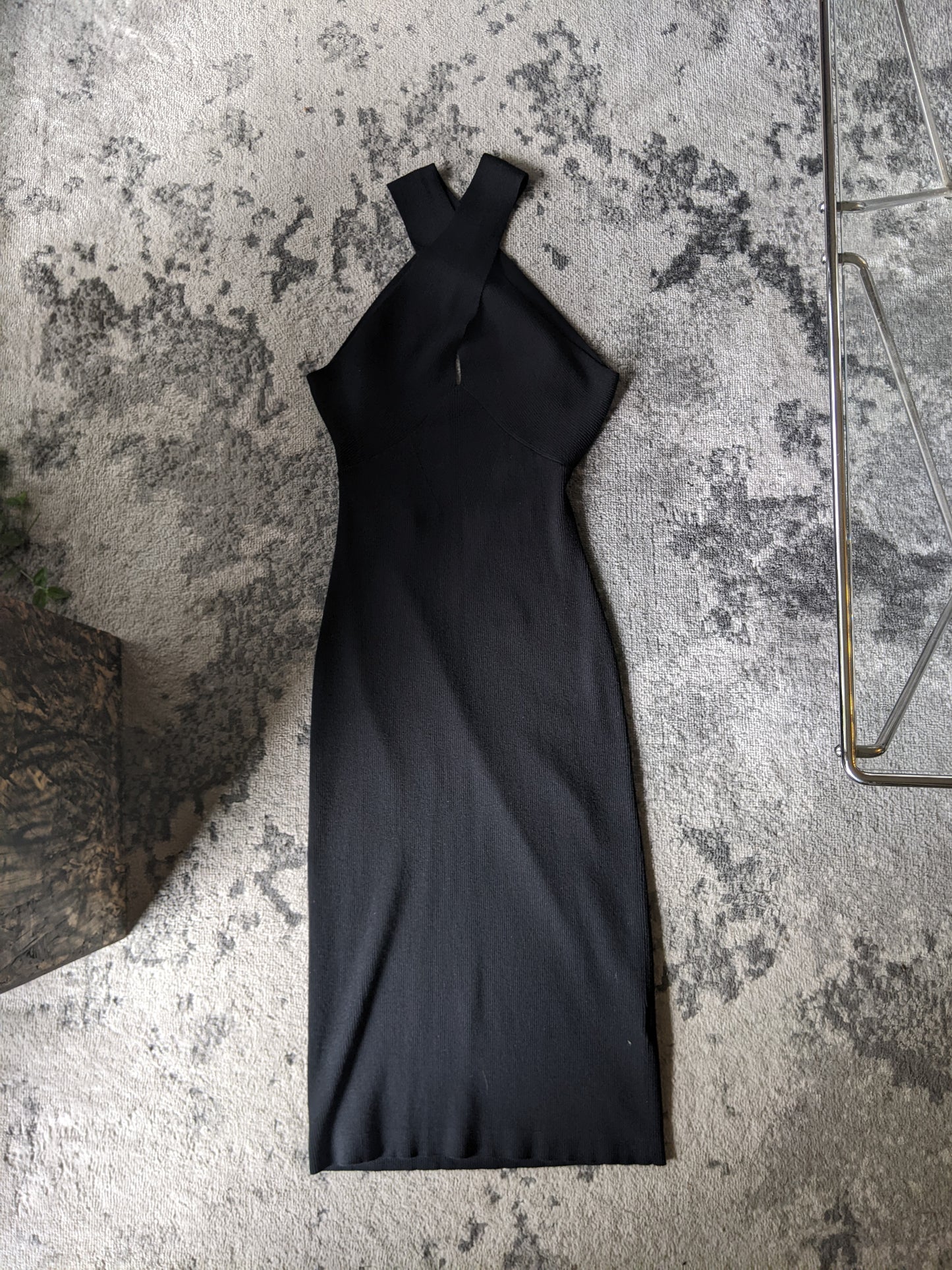 Banana Republic Volta Knit Midi Dress sz M