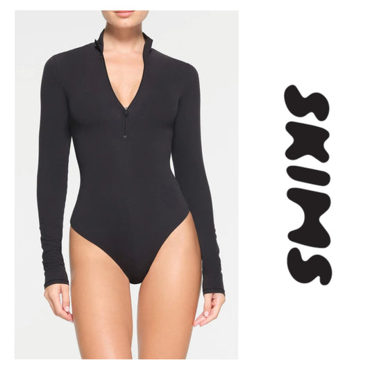Skims "Fits Everybody Zipper Front Bodysuit" sz S