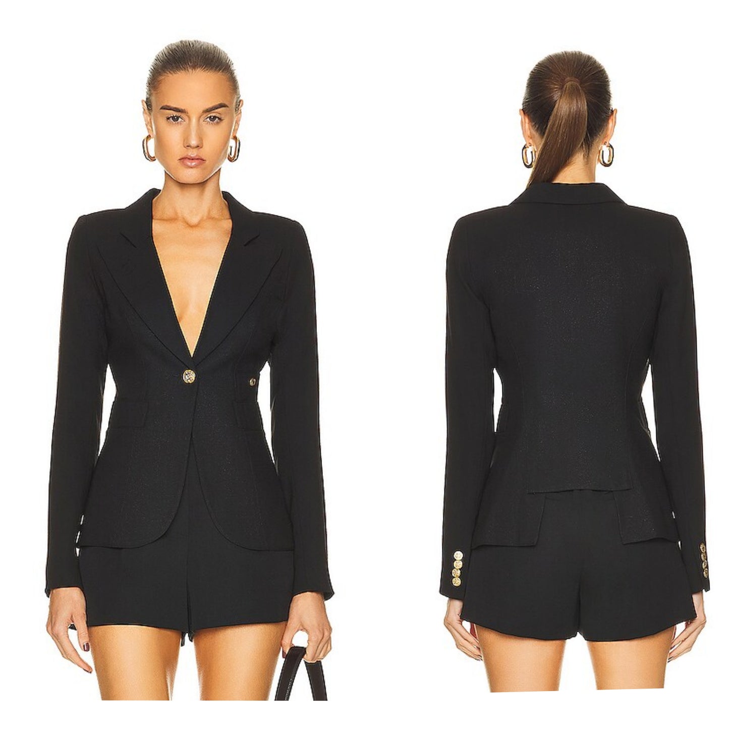 SMYTHE "Duchess Linen Blazer" sz 8