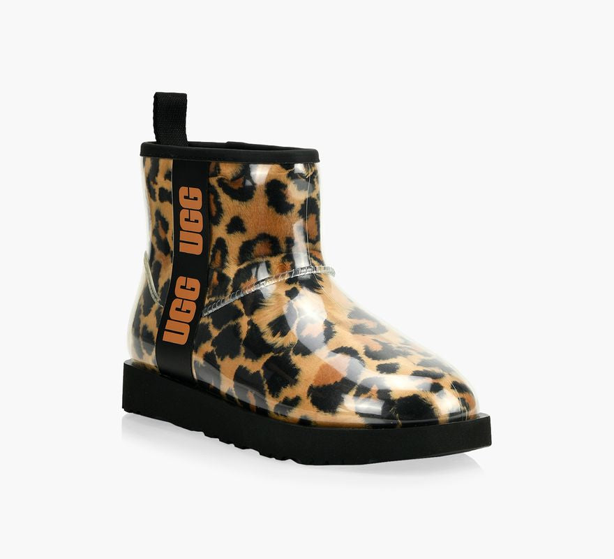 UGG Classic Clear Mini Panther sz 8.
