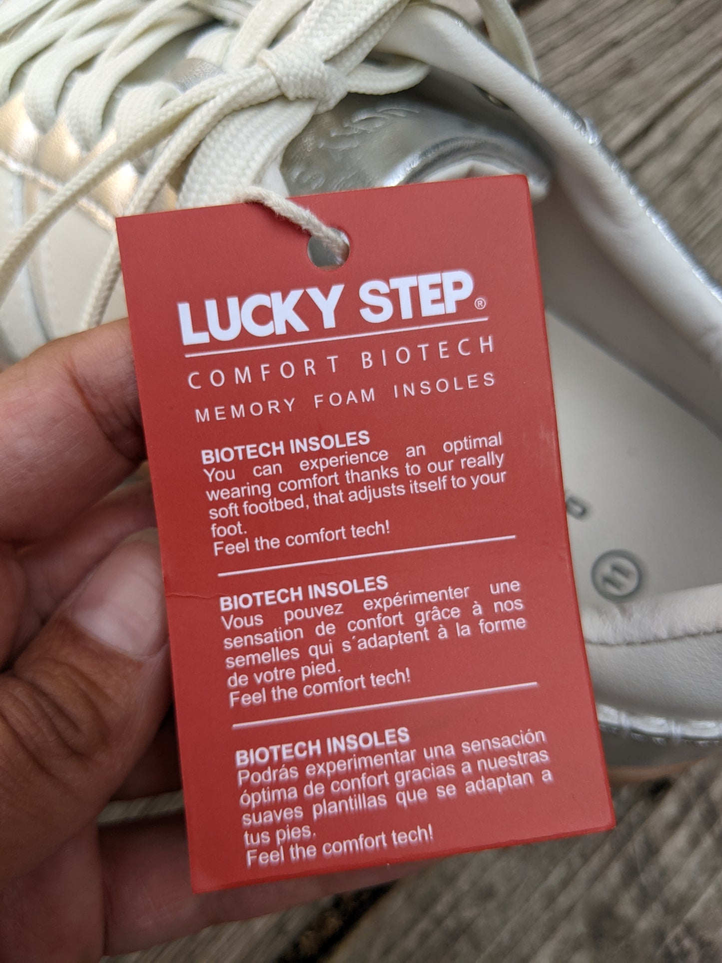 NWT! Lucky Step sneakers sz 11