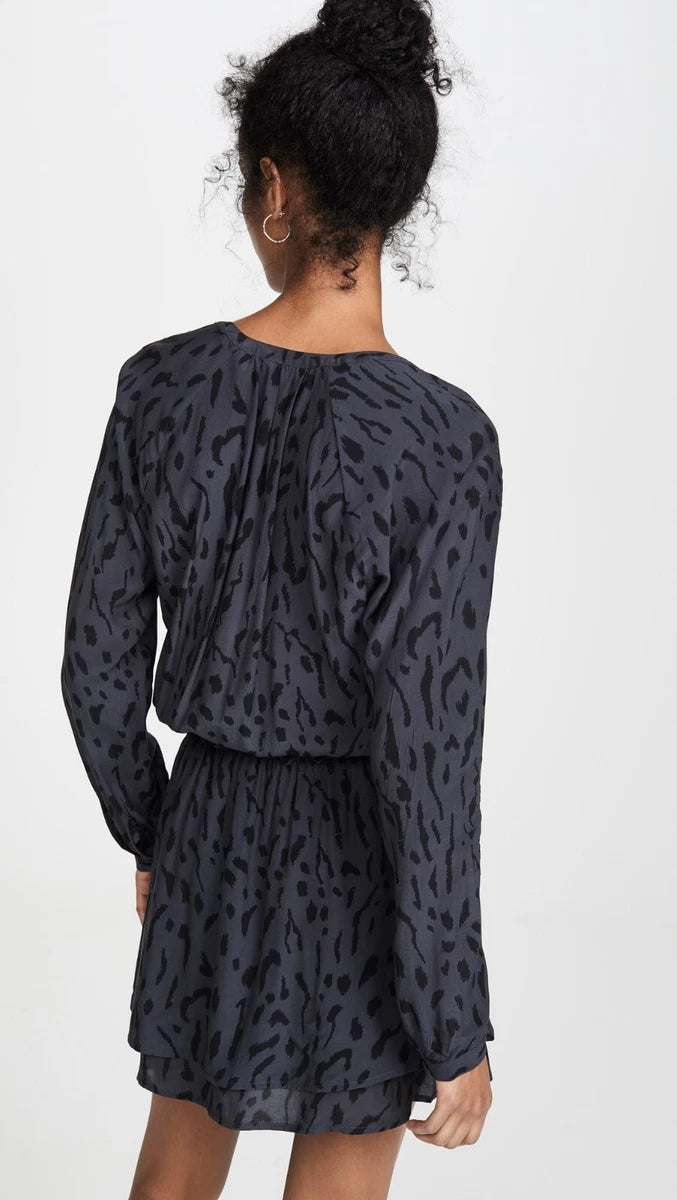 Rails Jasmine dress Ash Cheetah sz Lrg
