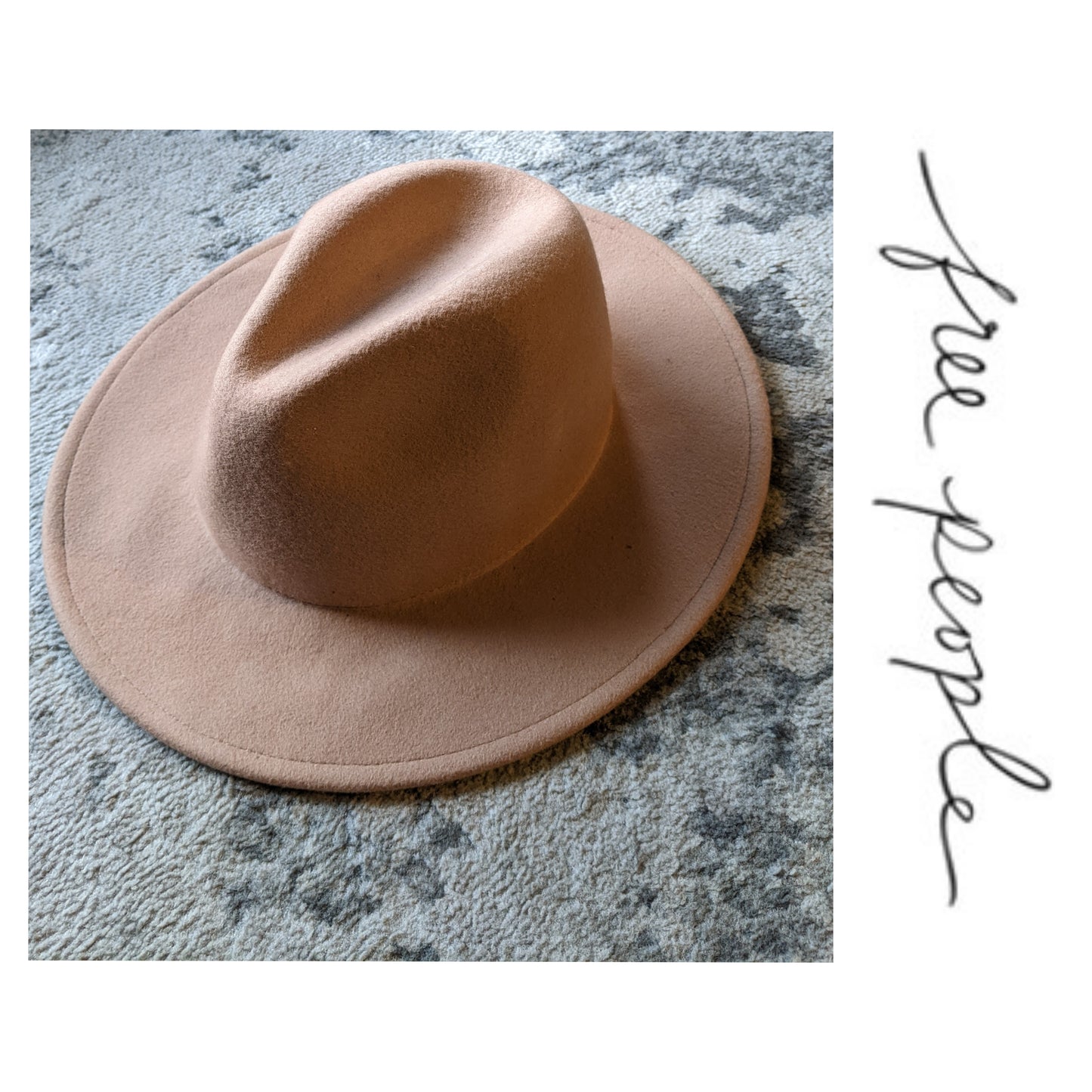 Free people felt hat. One size.