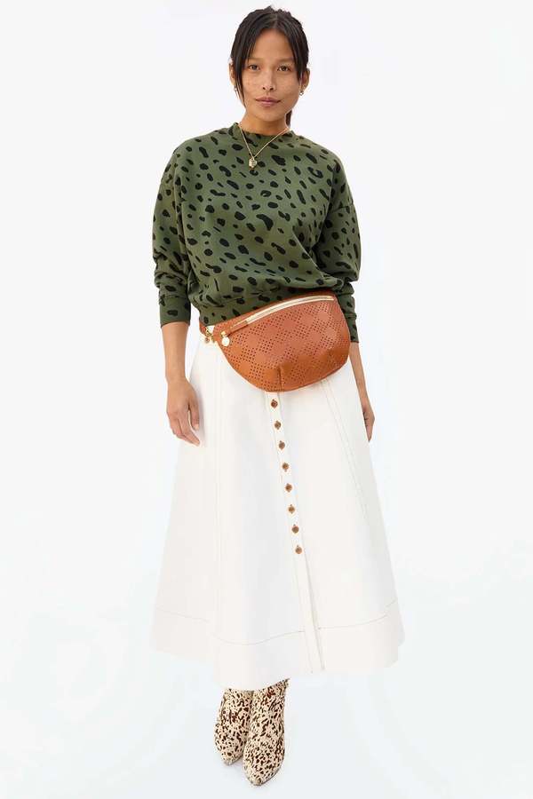 New! Clare V "Le Drop" Sweatshirt sz XS 