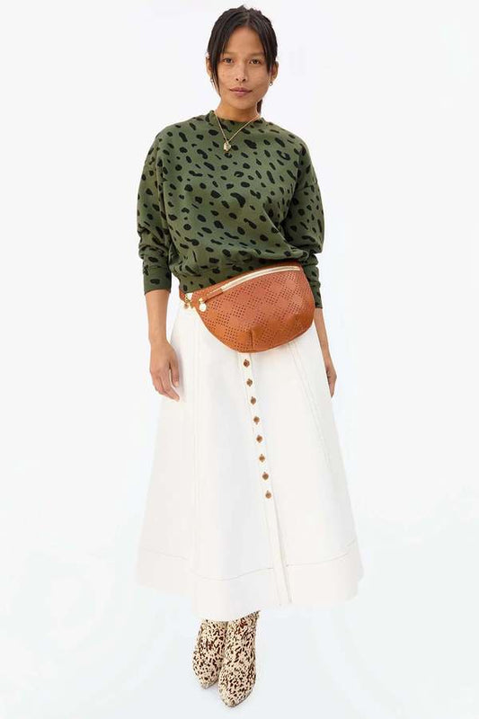 New! Clare V "Le Drop" Sweatshirt sz XS 