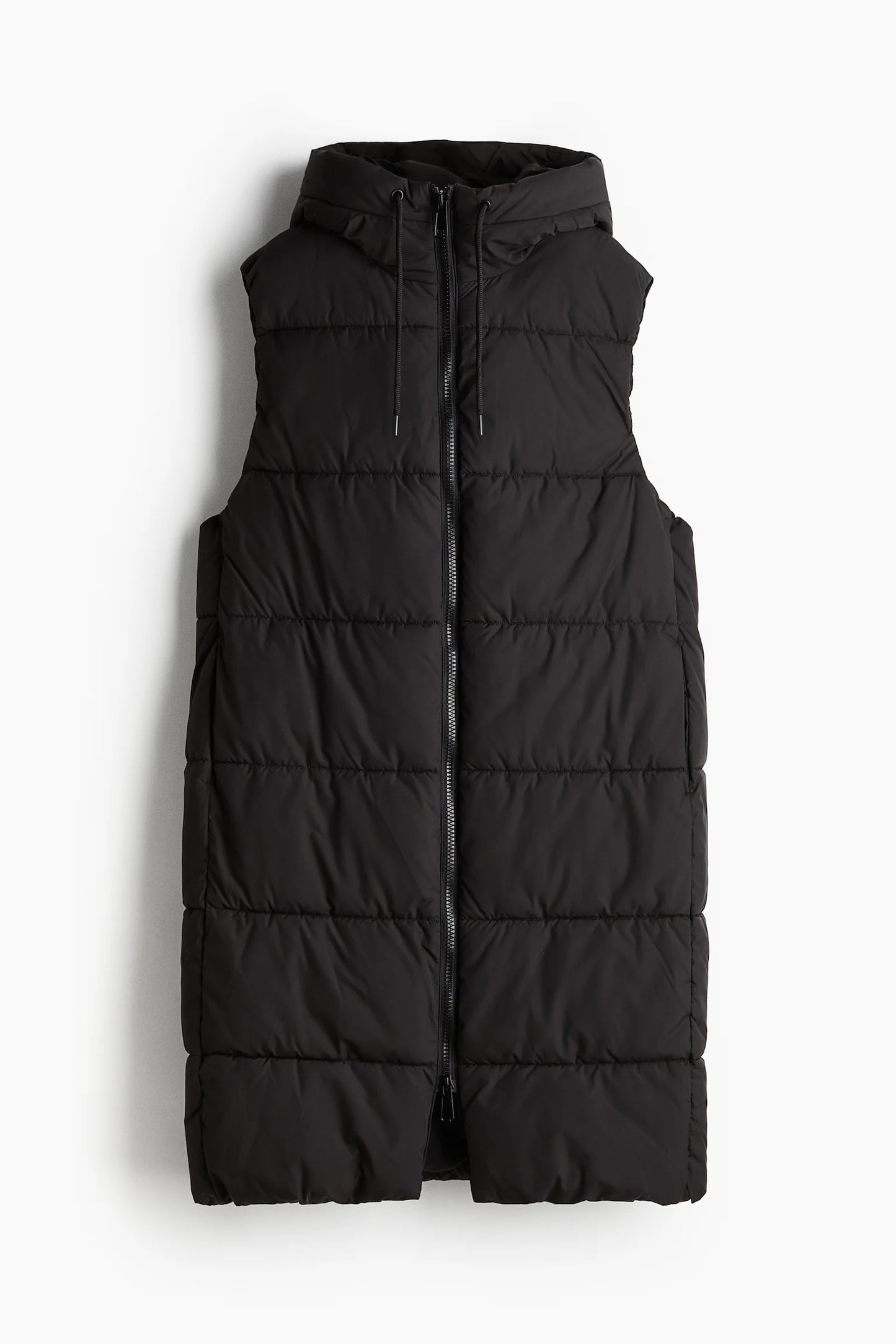 H&M hooded puffer vest sz S (fits S/M)