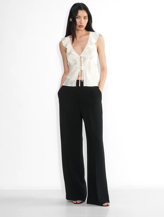 NWT! Wilfred Tonka Satin Blouse sz S