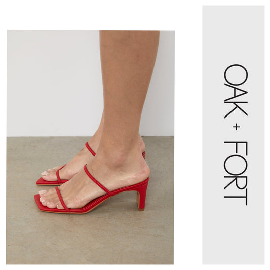 Worn once! Oak + Fort sz 8 (fit 7.5/8)