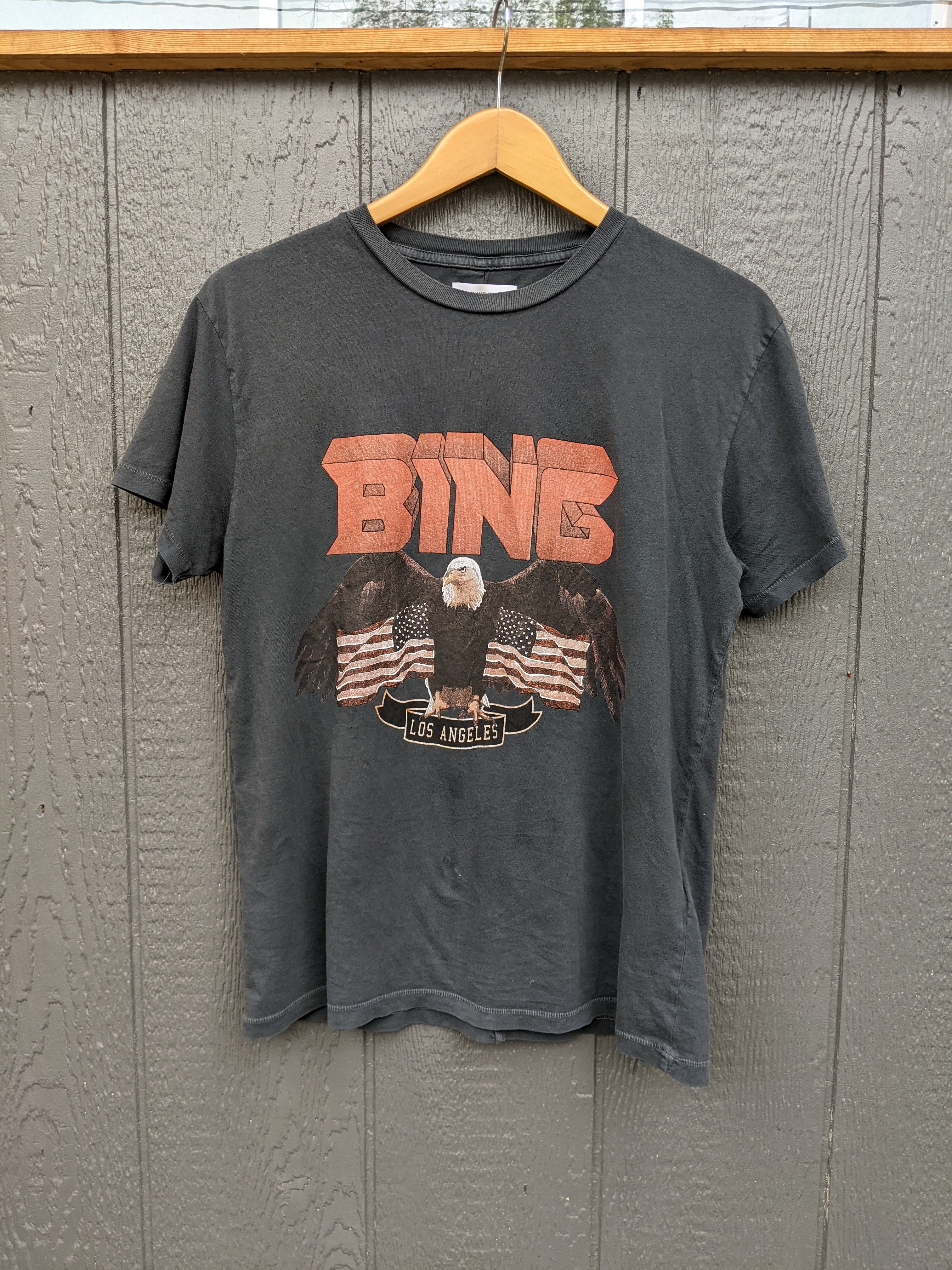 【新品】アニービン　ANINE BING RETRO EAGLE Tシャツ M 新品タグ付】アニービン ANINE BING RETRO EAGLE Tシャツ