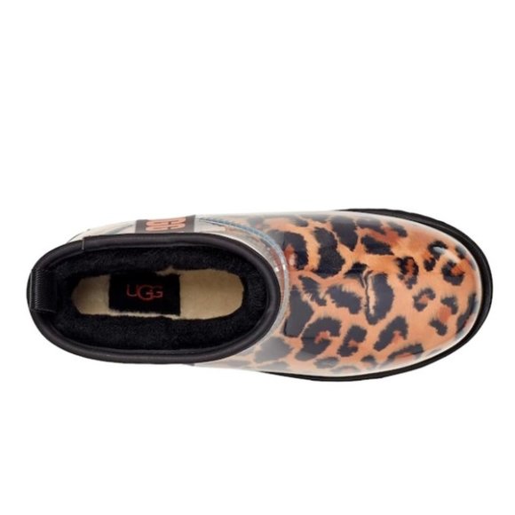 UGG Classic Clear Mini Panther sz 8.