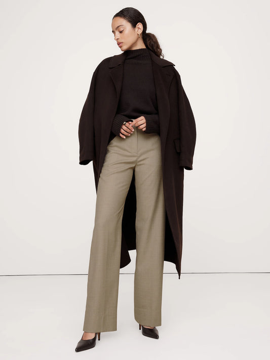 Banana Republic High Rise Modern Straight Pants sz 2