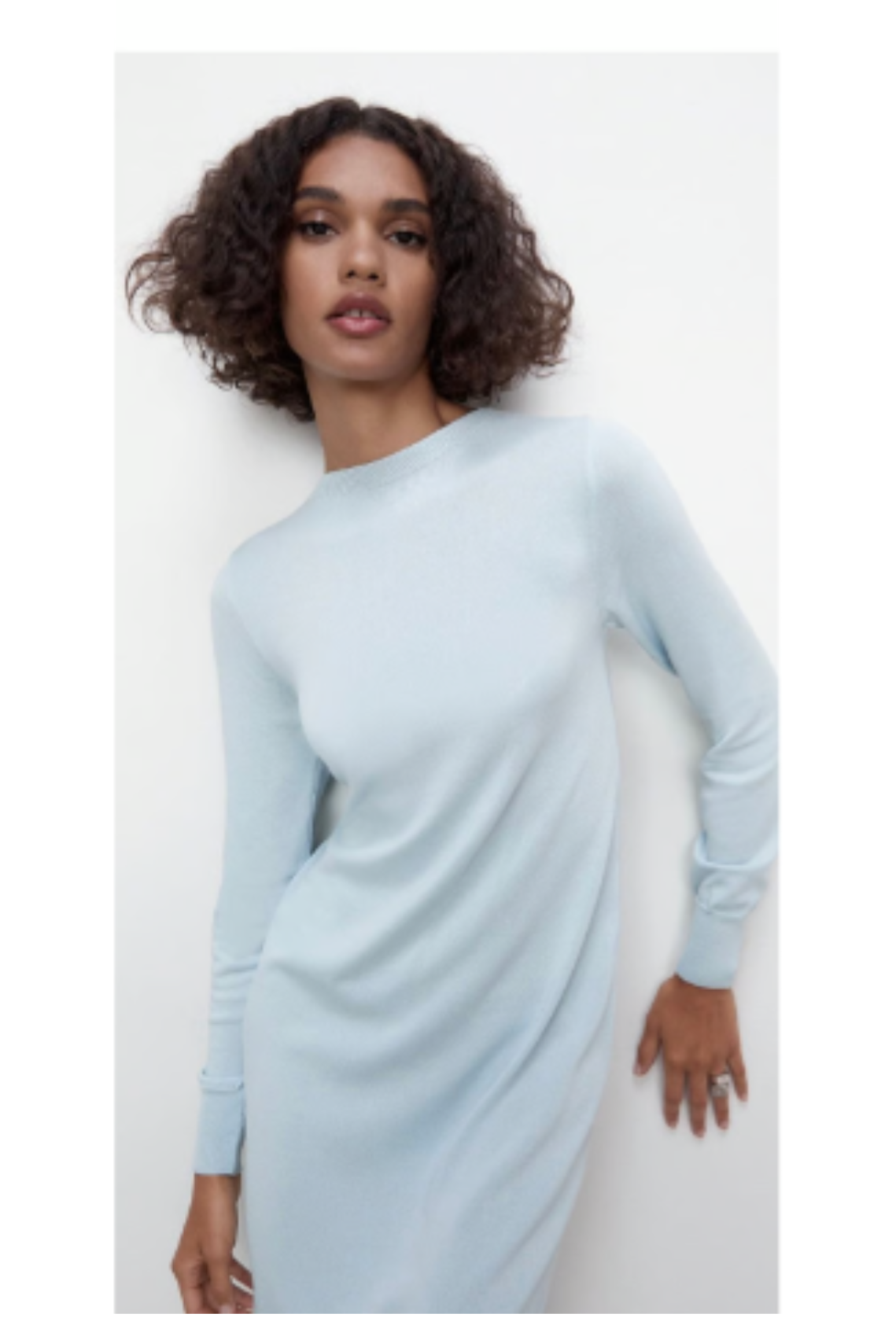 Zara back vent dress sz Lrg
