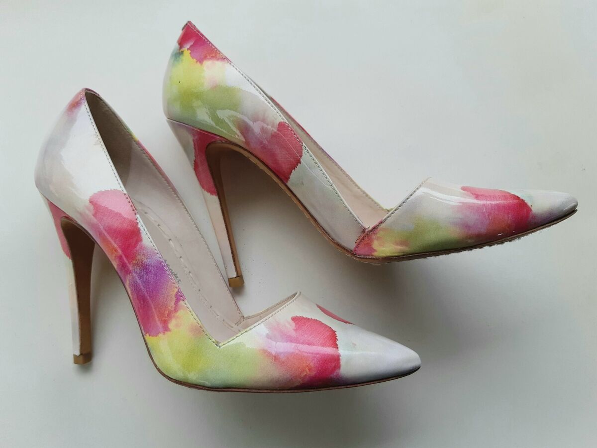 Alice + Olivia watercolor pumps size 38.5