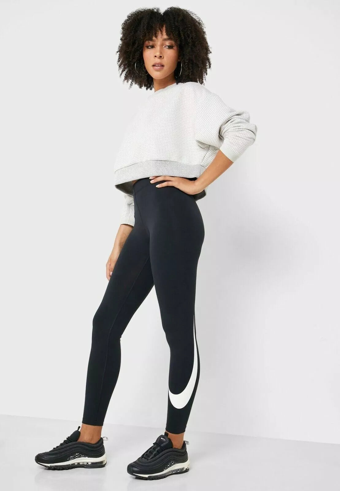 NIKE Sportswear City Cropped Sweater sz M.