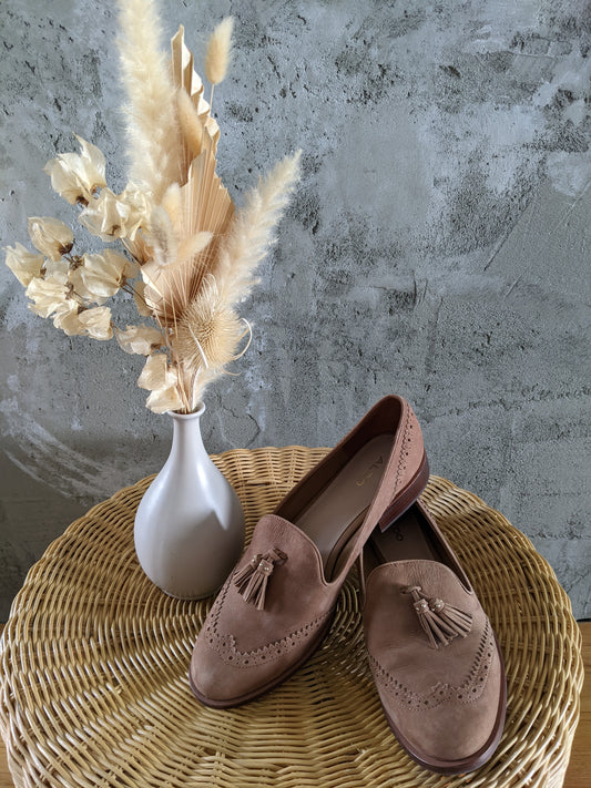 New! Aldo leather loafers sz 11