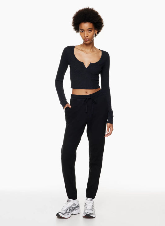 TNA waffle joggers sz xs in Black