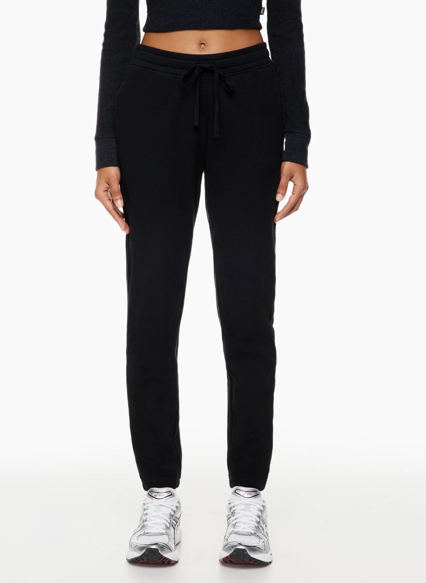 TNA waffle joggers sz xs in Black